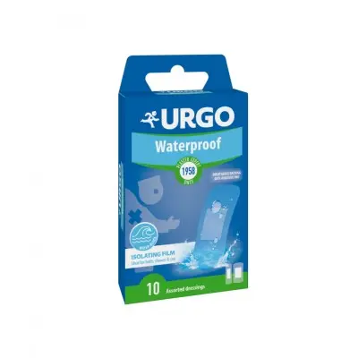 URGO AQUAFILM PLASTIR / УРГО АКВАФИЛМ ВОДОУСТОЙЧИВ ПЛАСТИР БР. X10