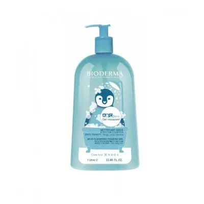 BIODERMA ABC DERM WASH GEL / БИОДЕРМА АБЦ ДЕРМ МЕК ИЗМИВАЩ ГЕЛ 1Л