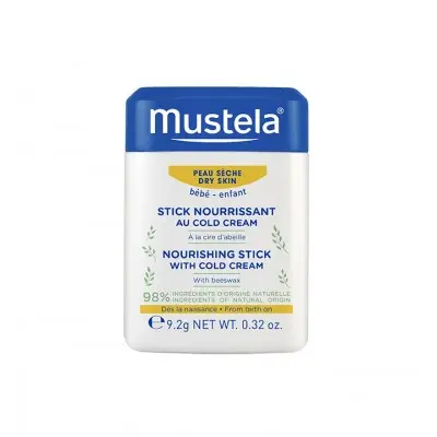 MUSTELA HYDRA-STICK WITH COLD CREAM NUTRI-PROTECTIVE / МУСТЕЛА ХИДРА СТИК С КОЛД КРЕМ 9,2ГР