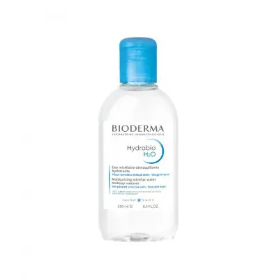 BIODERMA HYDRABIO H2О MICELLE SOLUTION FOR SENSITIVE DEHYDRATED SKIN / БИОДЕРМА ХИДРАБИО МИЦЕЛАРЕН РАЗТВОР ЗА ДЕХИДРАТИРАНА КОЖА 250МЛ