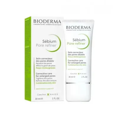 BIODERMA SEBIUM PORE REFINER / БИОДЕРМА СЕБИУМ ПОР РИФАЙНЪР КОНЦЕНТРАТ ЗА РАЗШИРЕНИ ПОРИ 30МЛ