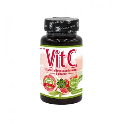 CVETITA HERBAL VITAMIN C / ВИТАМИН C 600МГ КАПС. X80