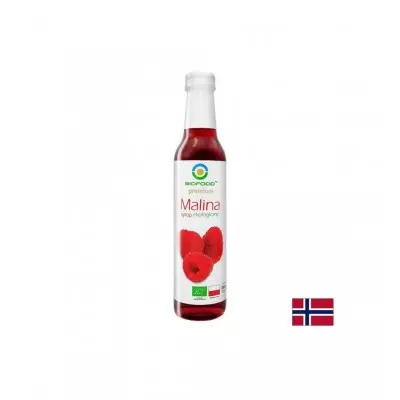 BIOFOOD MALINA SYROP / БИО СИРОП ОТ МАЛИНИ ИМУНИТЕТ И ТОНУС 250 МЛ