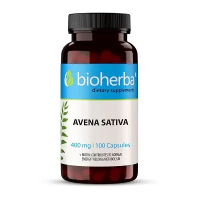 BIOHERBA AVENA SATIVA / АВЕНА САТИВА 200МГ КАПС. Х100
