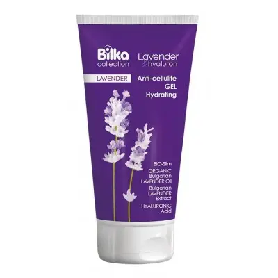 BILKA COLLECTION / LAVENDER & HYALURON ANTI - CELULITE GEL / ХИДРАТИРАЩ АНТИЦЕЛУЛИТЕН ГЕЛ 200МЛ