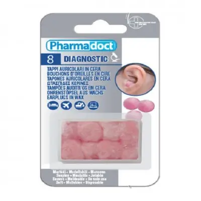PHARMADOCT / ТАПИ ЗА УШИ ВОСЪЧНИ БР. X8