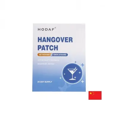 HODAF HANGOVER PATCH / ПЛАСТИРИ ПРОТИВ МАХМУРЛУК БР. X 30