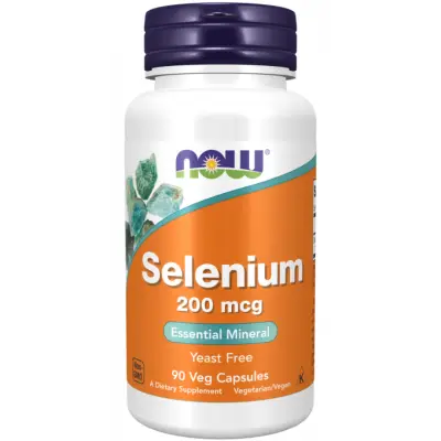 NOW FOODS SELENIUM 200 МКГ КАПС. X90