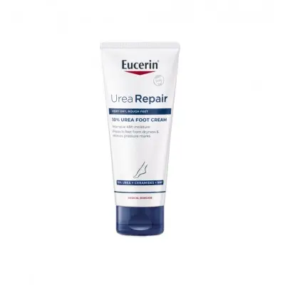 EUCERIN UREA REPAIR PLUS 10% FOOTCREAM / ЕУСЕРИН УРЕА РИПЕЪР ПЛЮС ВЪЗСТАНОВЯВАШ КРЕМ ЗА КРАКА С 10% UREA 100 МЛ