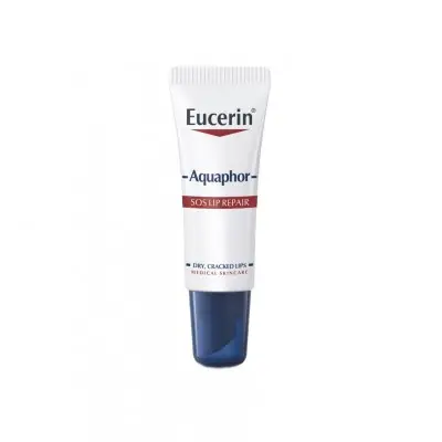 EUCERIN AQUAPHOR SOS LIP REPAIR / ЕУСЕРИН АКВАФОР СОС ЗАЩИТАВАЩ БАЛСАМ ЗА УСТНИ 10 МЛ