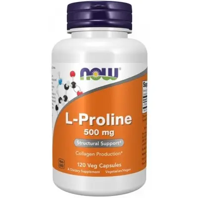 NOW FOODS PROLINE 500МГ КАПС. X120