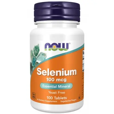 NOW FOODS SELENIUM 100 МКГ ТАБЛ. X100