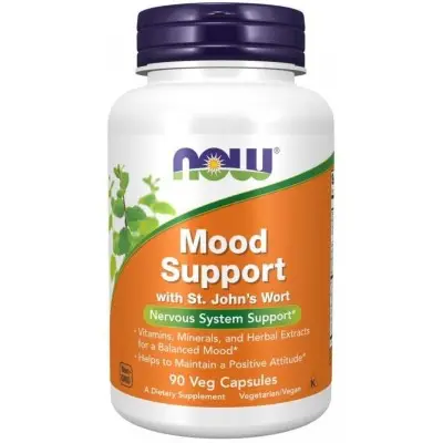 NOW FOODS MOOD SUPPORT WITH ST. JOHN`S WORT КАПС. X90