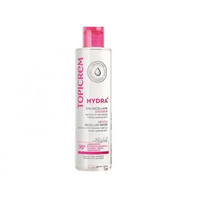 TOPICREM HYDRA + GENTLE MICELLAR WATER / ПОЧИСТВАЩ МИЦЕЛАРЕН РАЗТВОР (ЗА СУХА И ЧУВСТВИТЕЛНА КОЖА) 400МЛ