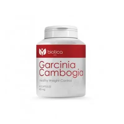 BIOTICA GARCINIA CAMBOGIA / ГАМБОДЖАНСКА ГАРЦИНИЯ ЗА ИЗГАРЯНЕ НА МАЗНИНИТЕ КАПС. X 60