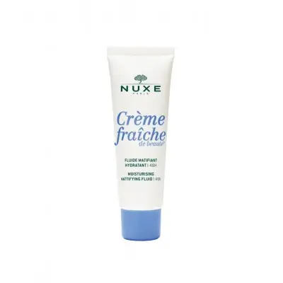 NUXE CREME FRAICHE DE BEAUTE MOISTURISING MATTIFYING FLUID / НУКС КРЕМ ФРЕШ ДЕ БЮТИ ХИДРАТИРАЩ МАТИРАЩ ФЛУИД 50 МЛ