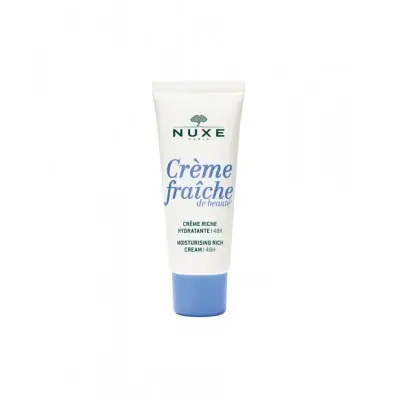 NUXE CREME FRAICHE DE BEAUTE MOISTURISING RICH CREAM / НУКС КРЕМ ФРЕШЕ ДЕ БЮТИ ХИДРАТИРАЩ ОБОГАТЕН КРЕМ ЗА СУХА КОЖА 30 МЛ