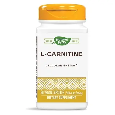 NATURE'S WAY L-CARNITINE / Л-КАРНИТИН 500МГ КАПС. Х60
