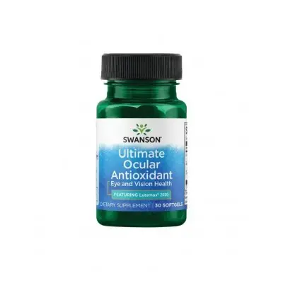 SWANSON ULTIMATE OCULAR ANTIOXIDANT 2020 / СУОНСЪН МОЩЕН АНТИОКСИДАНТ ЗА ОЧИТЕ ВКЛЮЧВАЩ ЛУТЕМАКС 2020 28 МГ КАПС. Х 30