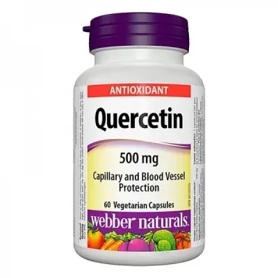 WEBBER NATURALS QUERCETIN / КВЕРЦЕТИН 500МГ КАПС. Х 60