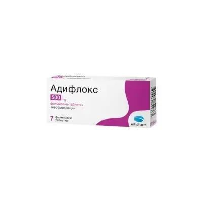 ADIPHARM ADIFLOX / АДИФЛОКС 500МГ ТАБЛ. Х7