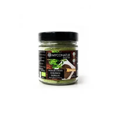 MYCONATUR / HOJA DE STEVIA BIO / ЛИСТА ОТ СТЕВИЯ (НА ПРАХ) БИО 60ГР