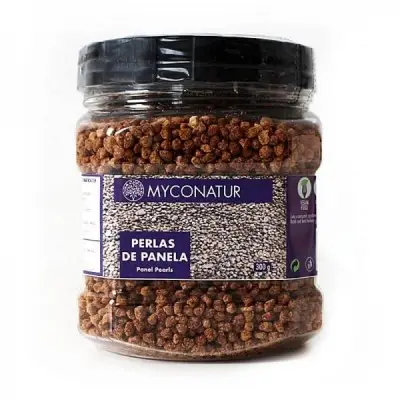 MYCONATUR / PERLAS DE PANELA / БИО ТРЪСТИКОВА ЗАХАР НА ГРАНУЛИ 300ГР