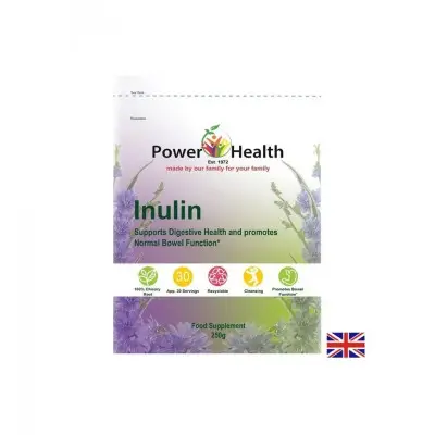 POWER HEALTH INULIN POWDER / ДОБРО ХРАНОСМИЛАНЕ ИНУЛИН ПРАХ 250 ГР