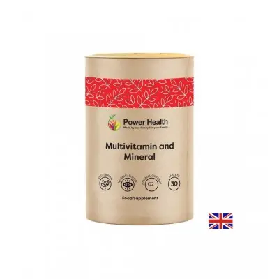 POWER HEALTH MULTIVITAMIN MINERALS / МУЛТИВИТАМИНИ И МИНЕРАЛИ ТАБЛ. Х 30