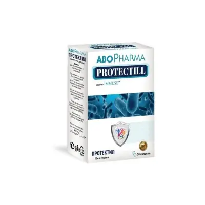 ABO PHARMA PROTECTILL / ПРОТЕКТИЛ ЗА ЗДРАВА ИМУННА СИСТЕМА КАПС. Х30