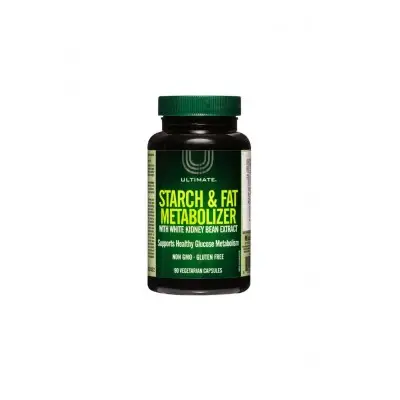 NATURAL FACTORS ULTIMATE STARCH & FAT METABOLIZER / КОНТРОЛ ВЪРХУ МЕТАБОЛЗМА КАПС. Х90