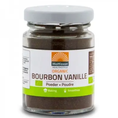 MATTISSON HEALTHSTYLE / ORGANIC BOURBON VANILLE / БУРБОНСКА ВАНИЛИЯ ОРГАНИК 30ГР