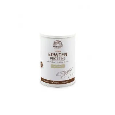 MATTISSON HEALTHSTYLE / VEGAN ERWTEN PROTEINE / ПРОТЕИН ОТ ГРАХ (ИЗОЛАТ) ПРАХ 350ГР