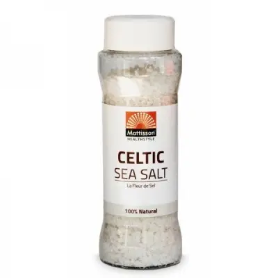 MATTISSON HEALTHSTYLE / CELTIC SEA SALT - LA FLEUR DE SEL / КЕЛТСКА МОРСКА СОЛ (ФИННА) 125ГР