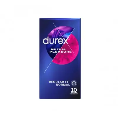 DUREX MUTUAL PLEASURE / ДЮРЕКС ПРЕЗЕРВАТИВИ БР. X10