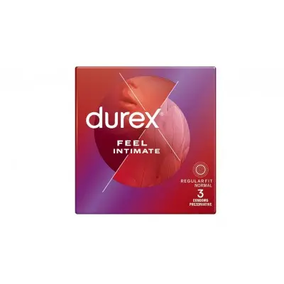 DUREX FEEL INTIMATE / ДЮРЕКС ПРЕЗЕРВАТИВИ БР. X3