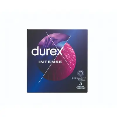 DUREX INTENSE / ДЮРЕКС ПРЕЗЕРВАТИВИ БР. X3