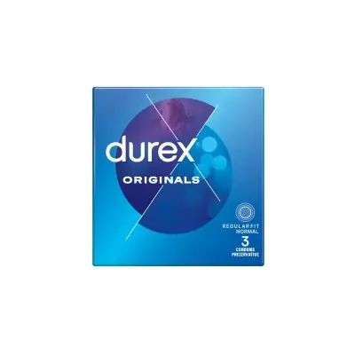 DUREX ORIGINALS / ДЮРЕКС ПРЕЗЕРВАТИВИ БР. X3