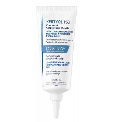 DUCRAY KERTYOL P.S.O. CONCENTRATE BODY AND SCALP / ДЮКРЕ КОНЦЕНТРАТ ЗА ЛОКАЛНА УПОТРЕБА 100МЛ
