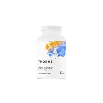 THORNE USA MEN'S MULTI 50+ / МУЛТИВИТАМИНИ ЗА МЪЖЕ 50+ КАПС. Х180