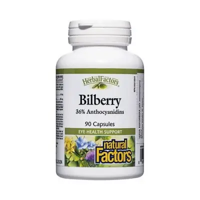 Natural Factors Черна Боровинка 345 mg x 90 капсули