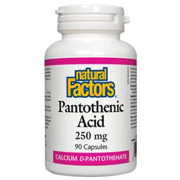 ПАНТОТЕНОВА КИСЕЛИНА (Калциев d-пантонтенат) капс. 250мг х 90