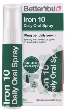BetterYou Iron 10mg Oral Spray – Желязо 10мг Орален Спрей