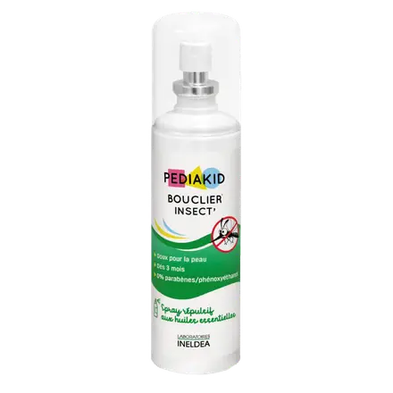 ПЕДИАКИД Pediakid Bouclier Insect Spray – Спрей За Деца Против Насекоми 100 мл