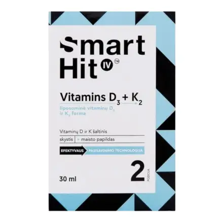 Smart Hit Смарт Хит Vitamins D3 + K2 х 30мл