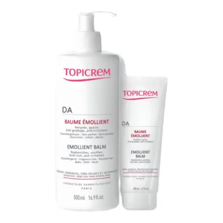 Topicrem DA Emollient Balm – Хидратираща Емулсия За Лице И Тяло 500мл