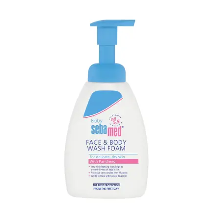 Sebamed Бебе Измивна Пяна За Лице И Тяло х 400мл