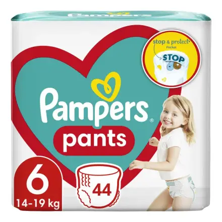 Pampers Гащички S6 х 44бр