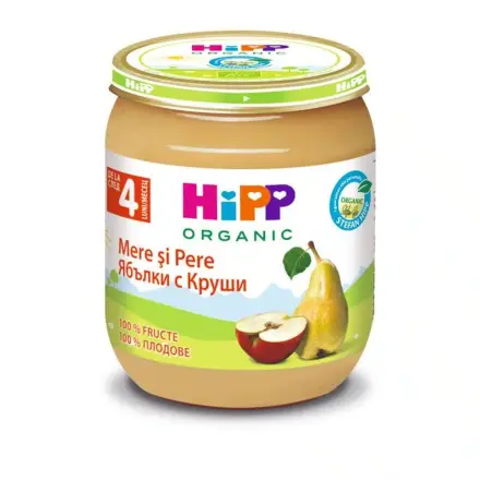 Hipp Хип Пюре Круша С Ябълка х 125гр