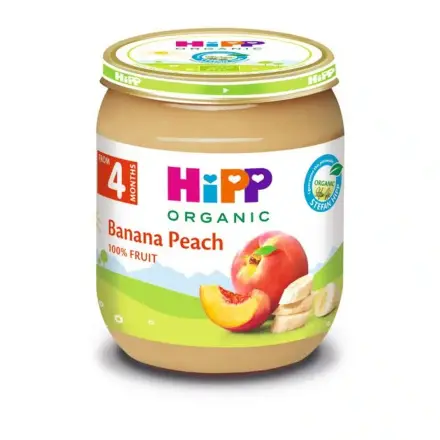 Hipp Хип Пюре Праскови И Банани х 125гр